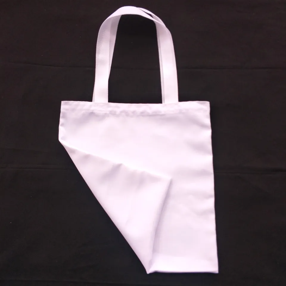 Blank White 12oz Poly Canvas Tote Bag For Sublimation Print Plain White  15x15in Poly Canvas Shopping Bag For Heat Transfer Print Free Ship From  Totebagstudio, $1,522.85